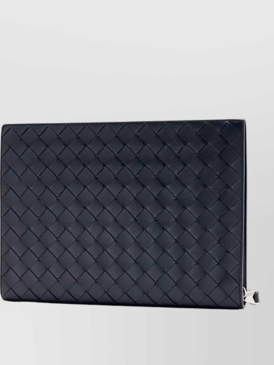 Bottega Veneta Leather Braided Clutch Bag