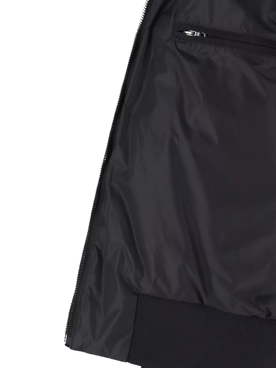 Dolce&Gabbana Quilted Nylon Bomber Jacket
