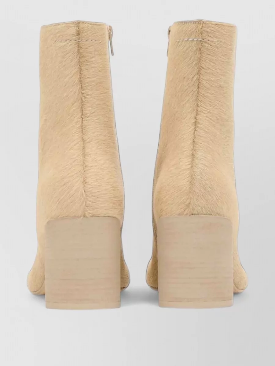 Mm6 Maison Margiela Calf Hair Ankle Boots
