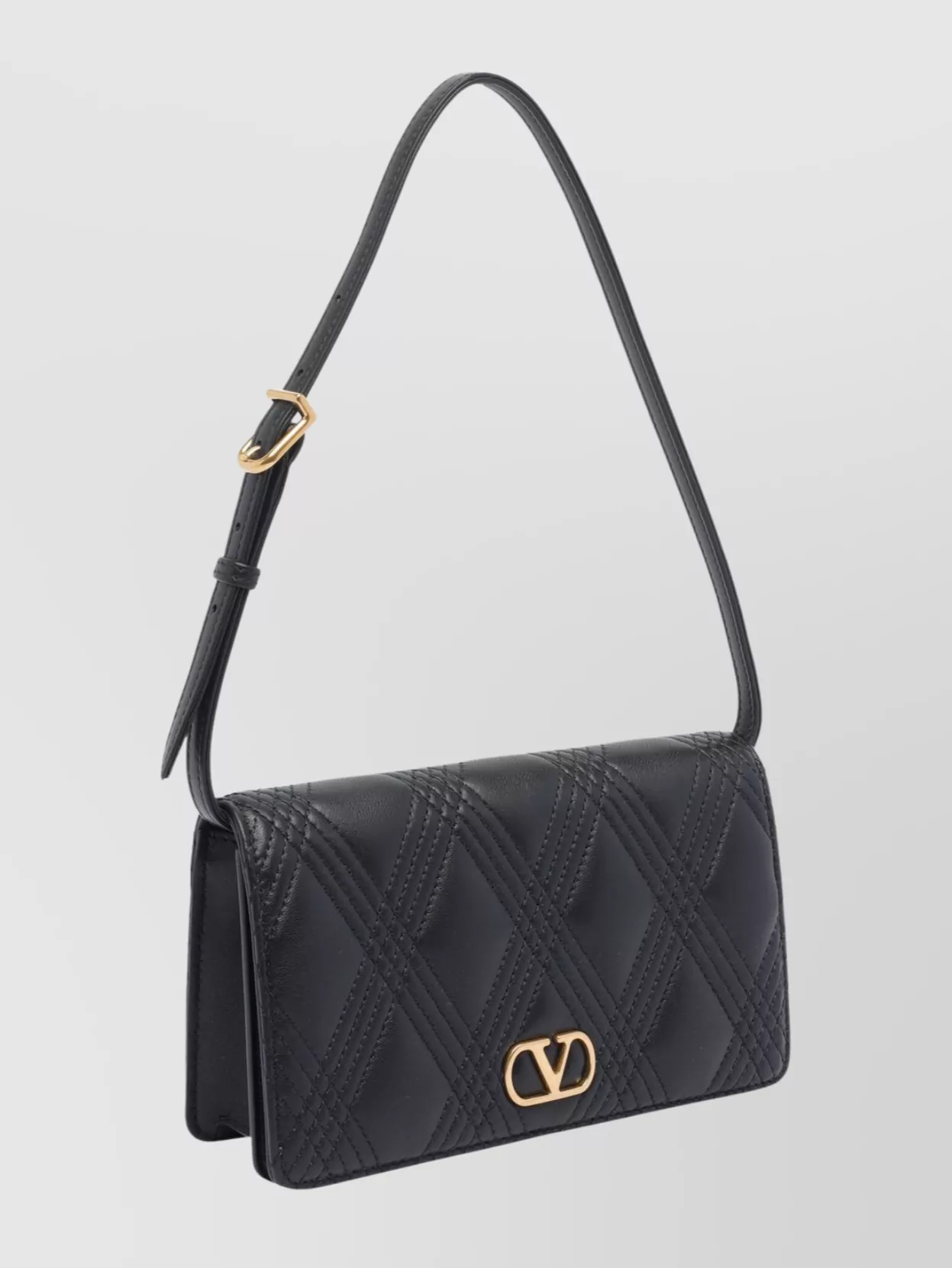 Valentino Garavani Mini Logo Quilted Shoulder Bag