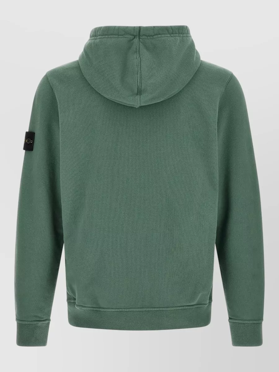 Stone Island Ribbed Hooded Jacket