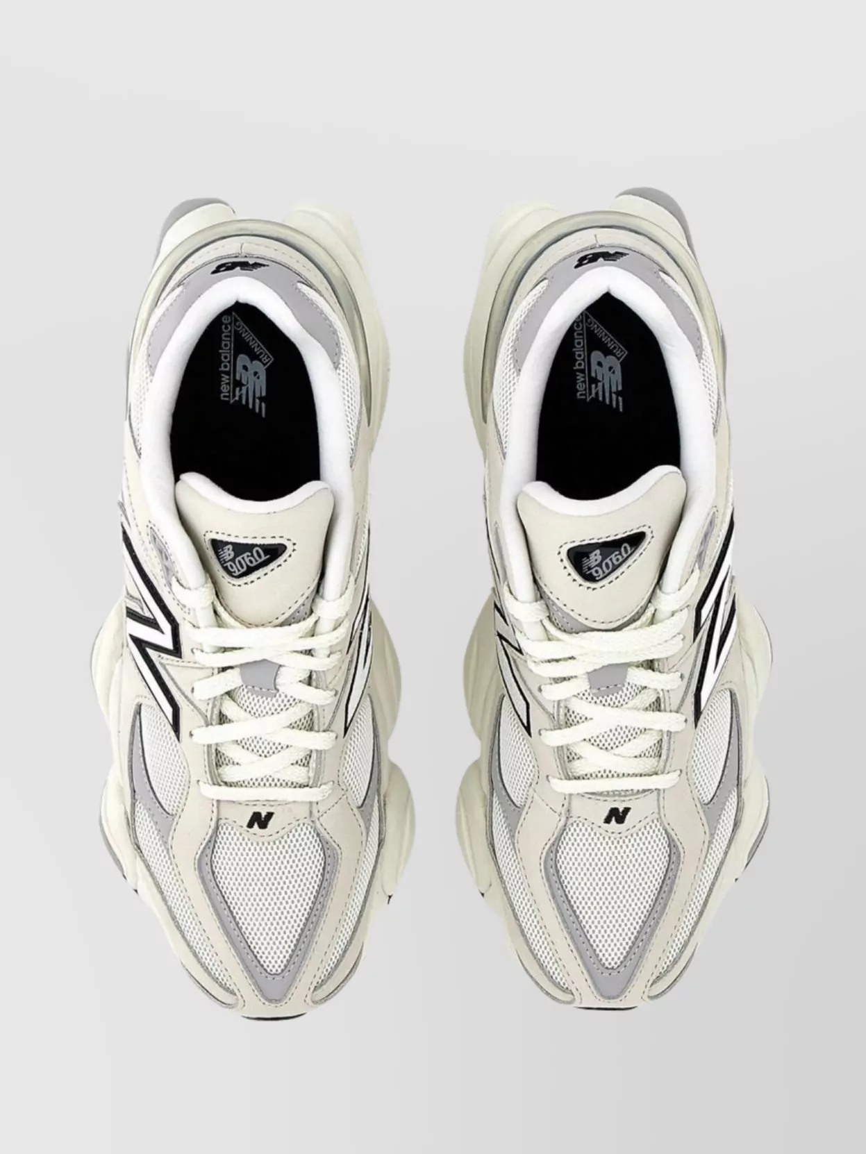 New Balance High Sole Sneakers Diamond Pattern