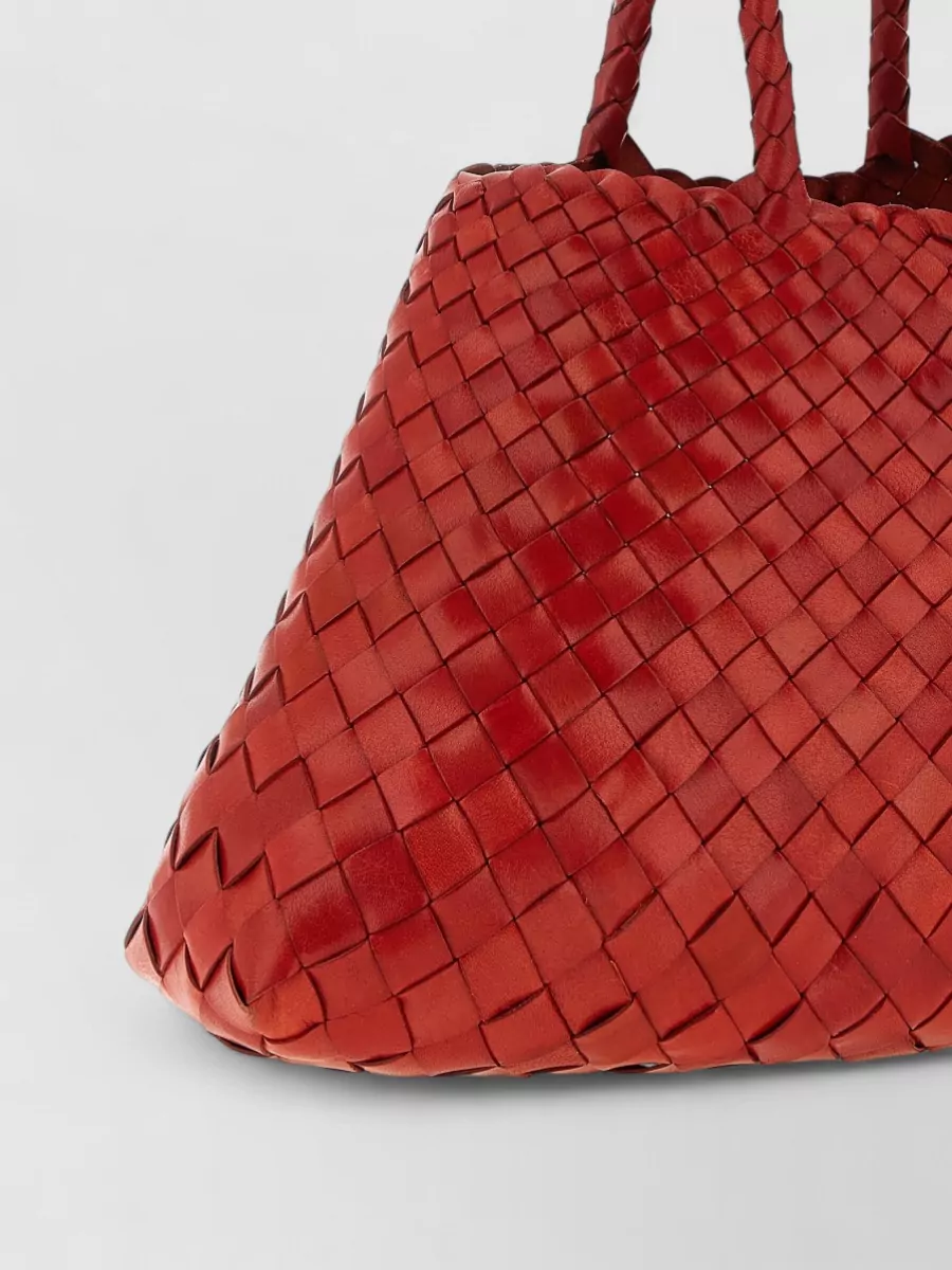 Dragon Diffusion Santa Croce Small Leather Tote Bag