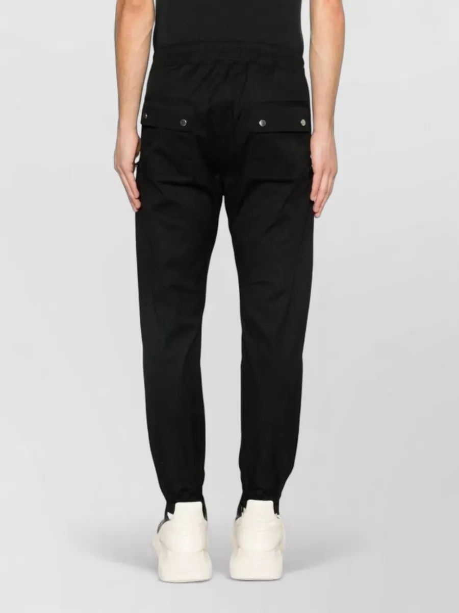 Rick Owens Bauhaus Cargo Trousers Tapered Leg Zips