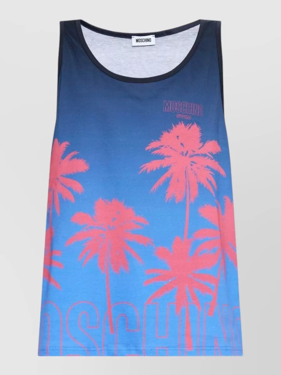 Moschino short-sleeve swim shorts