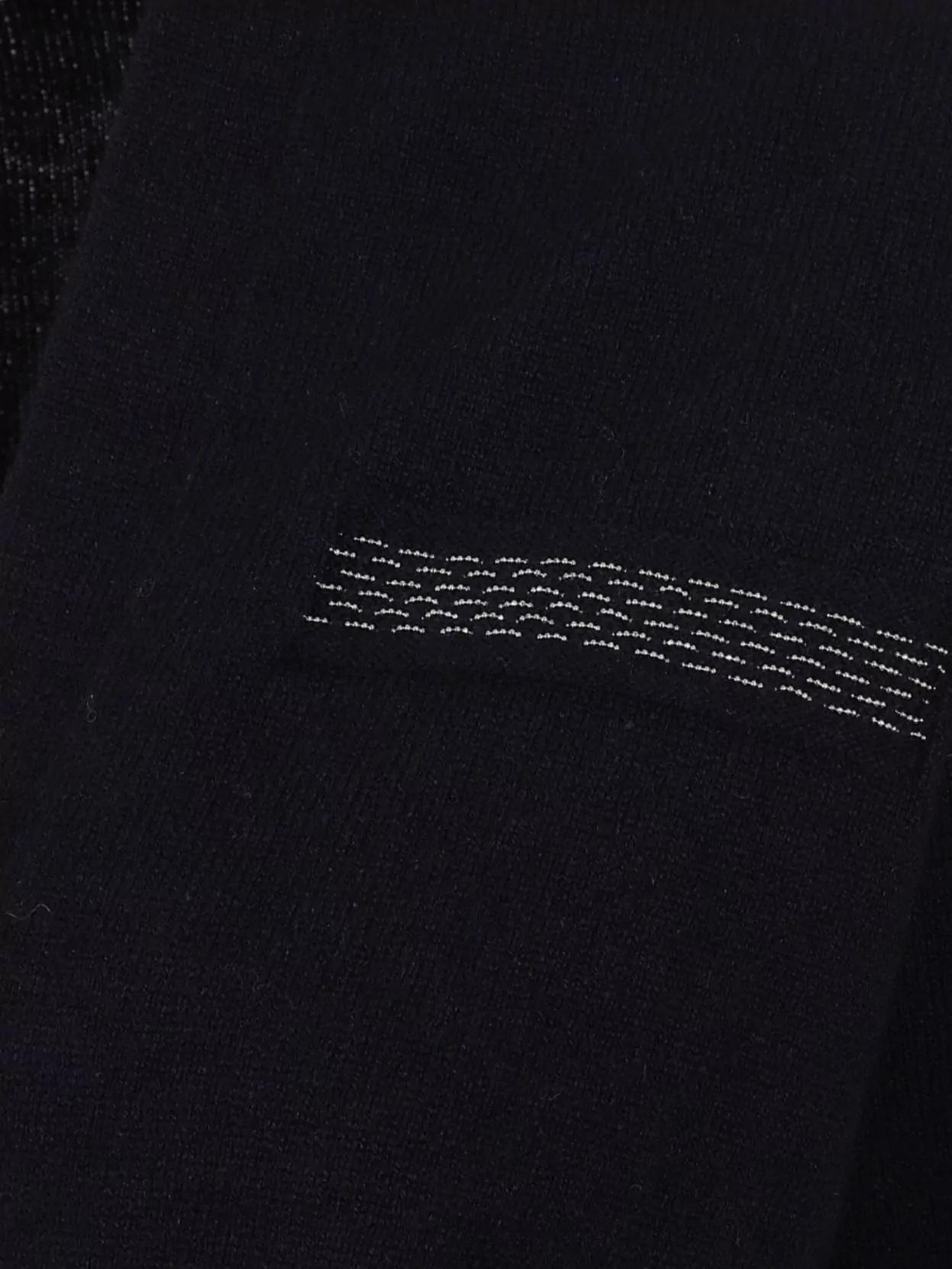 Peserico Long Sleeve V-neck Knit Sweater In Blue