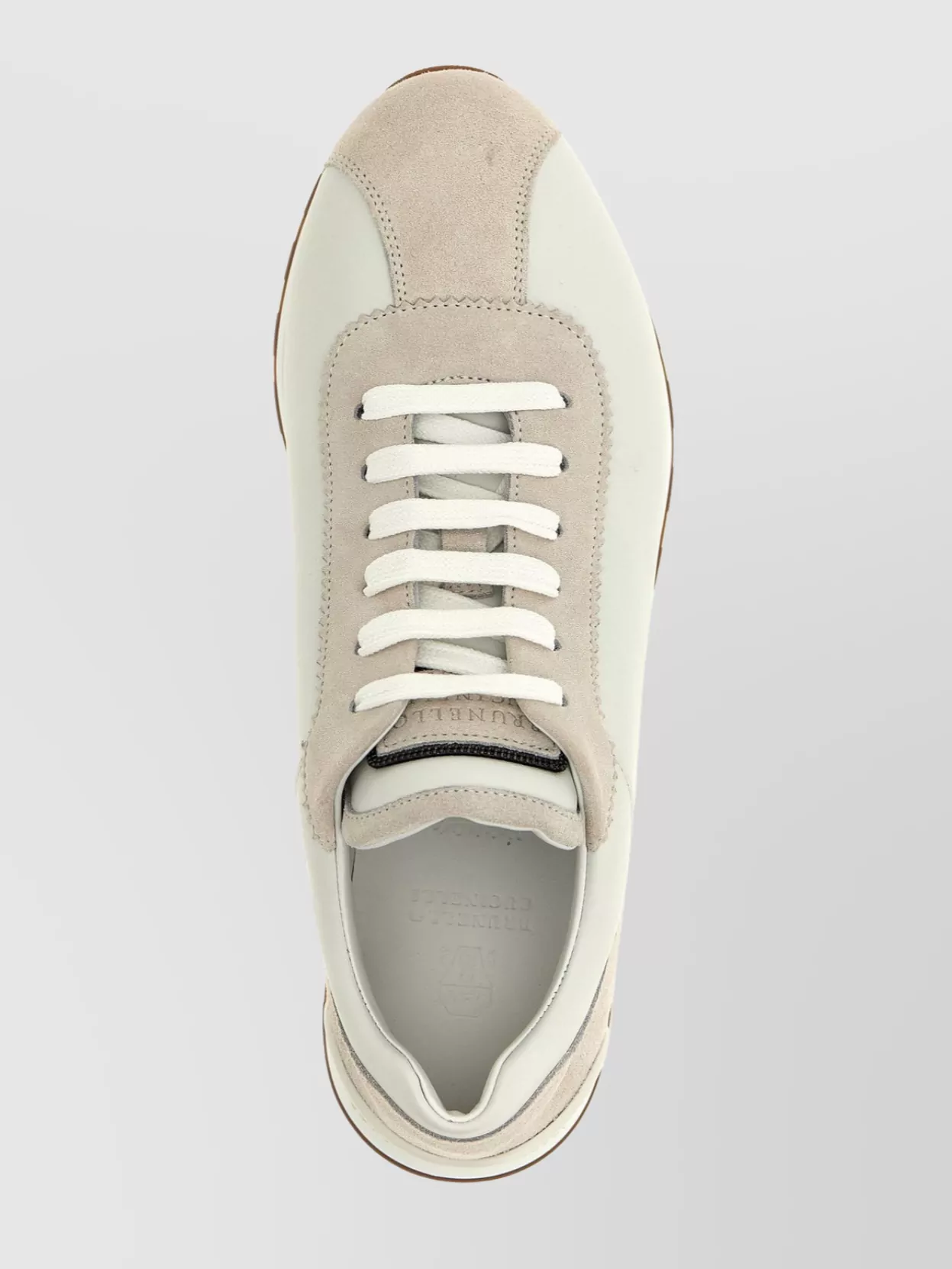 Brunello Cucinelli 'Suede Accents' Rubber Sole Sneakers