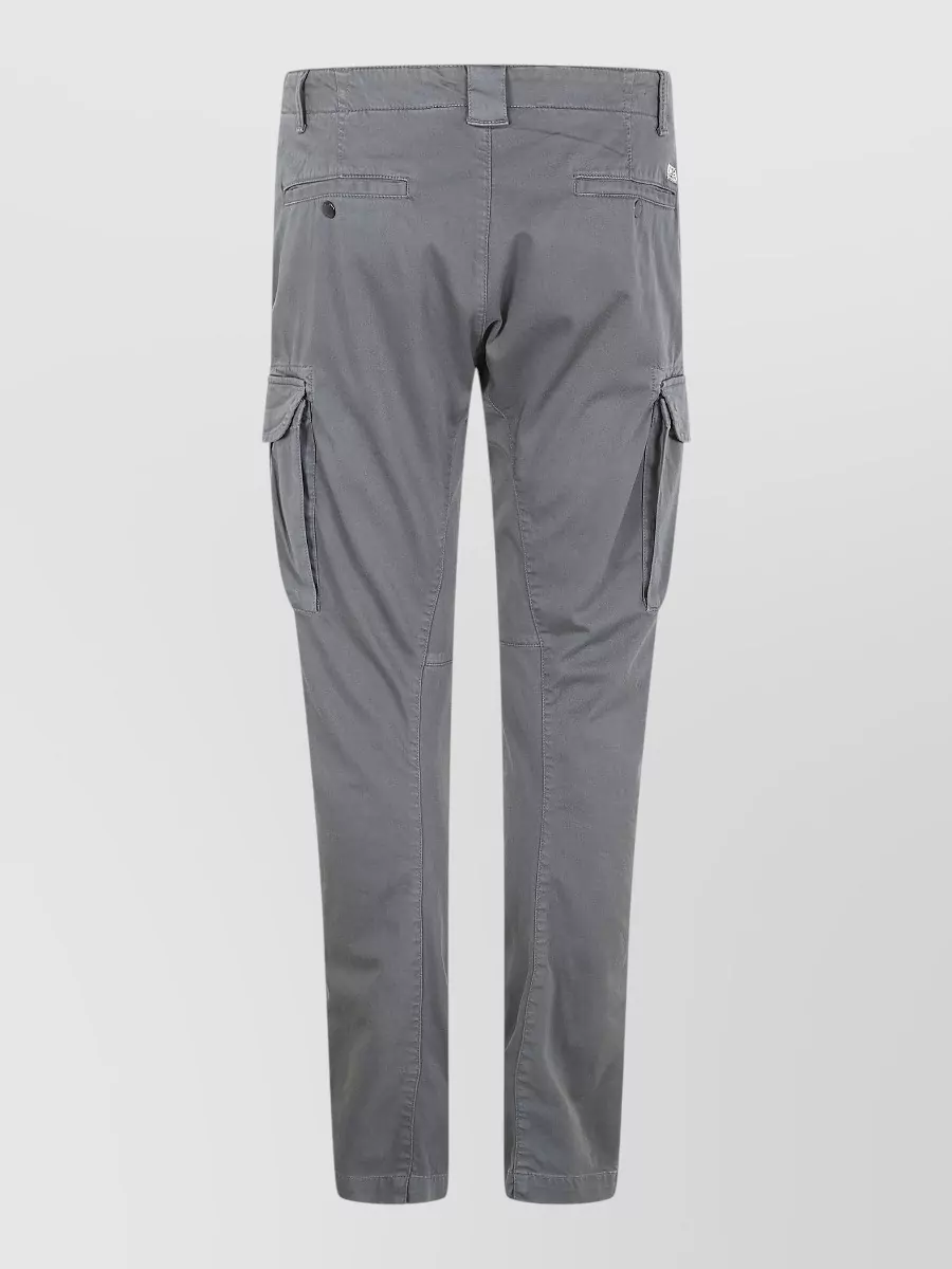 C.p. Company Stretch Sateen Cargo Trousers Multiple Pockets