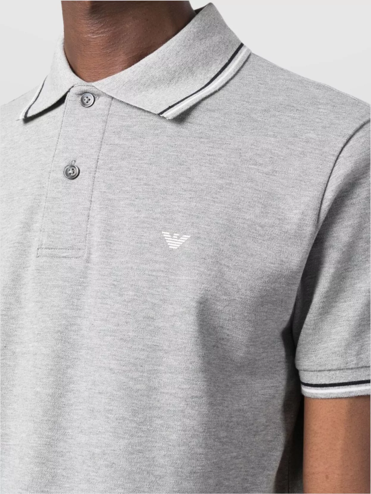 Emporio Armani Shirt With Collar And Side Slits