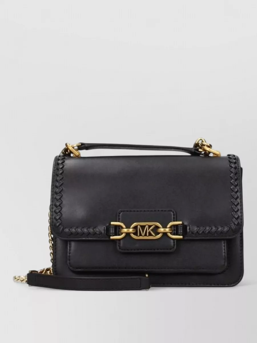 Michael Kors carmen leather clutch bag