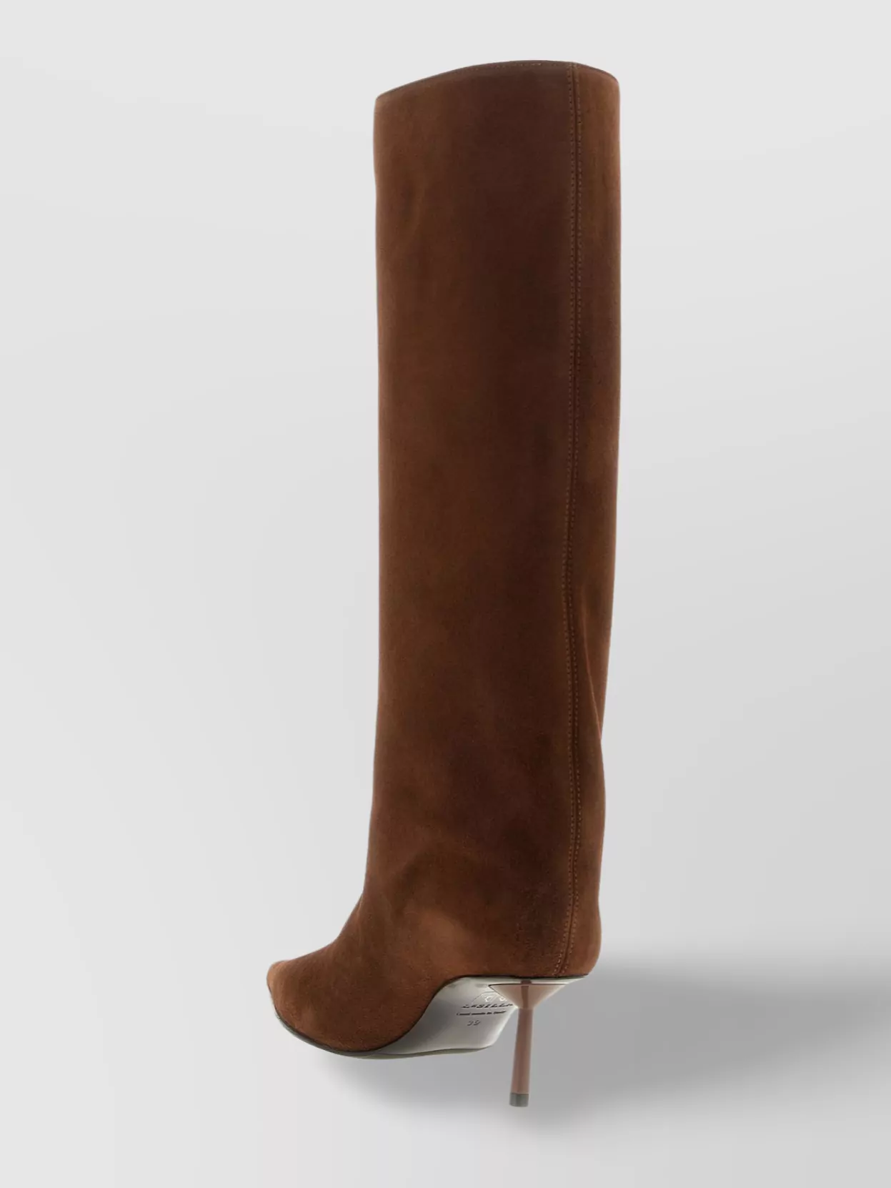 Le Silla Tall Pointed Toe Stiletto Heel Suede Boots