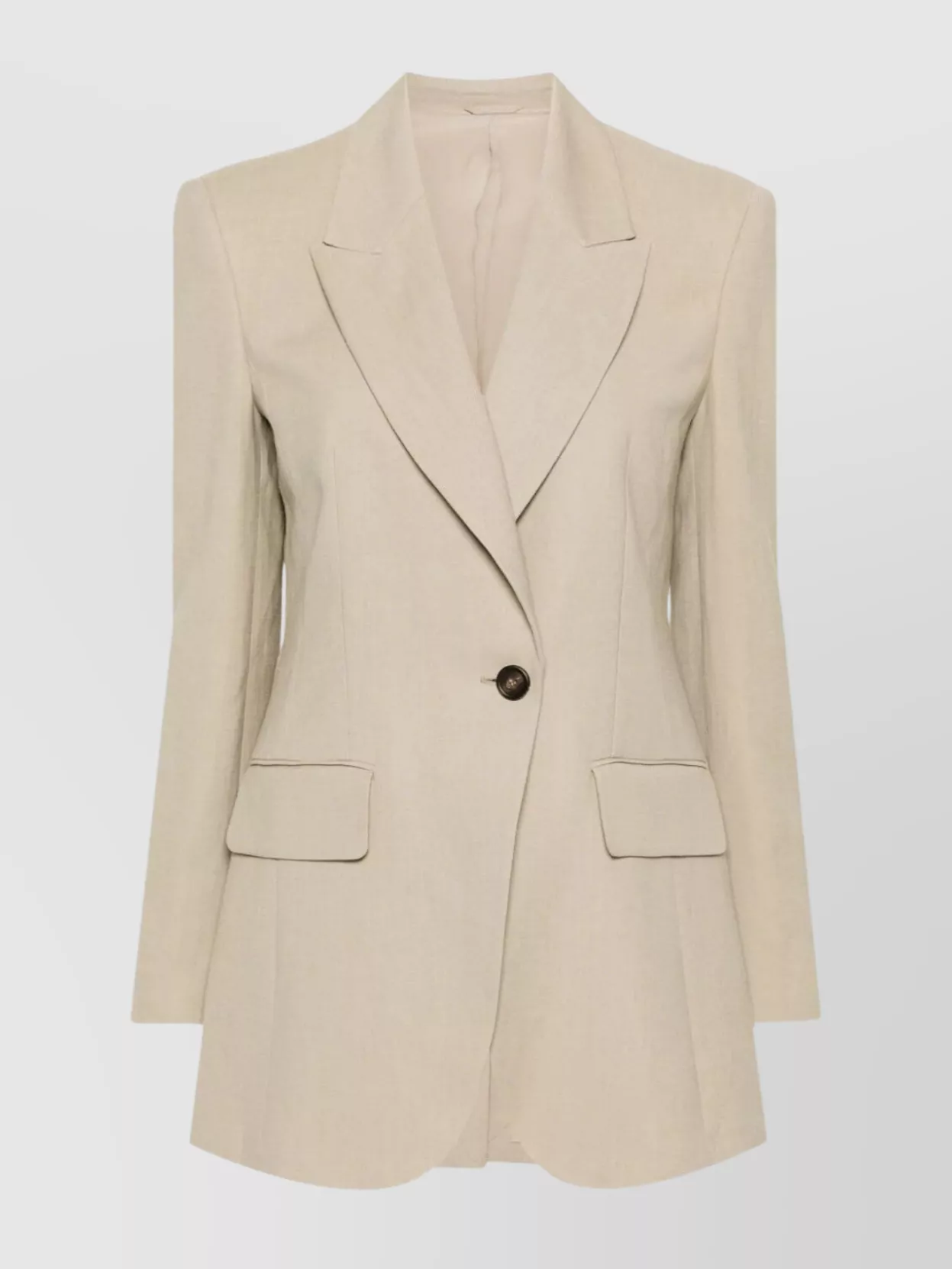 Brunello Cucinelli Tailored Jacket With Notched Lapels In Multi