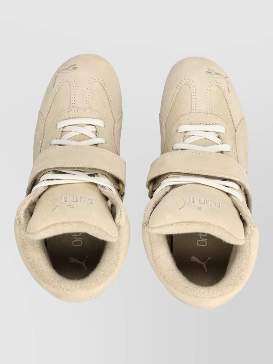 Puma Leather Wedge Boots