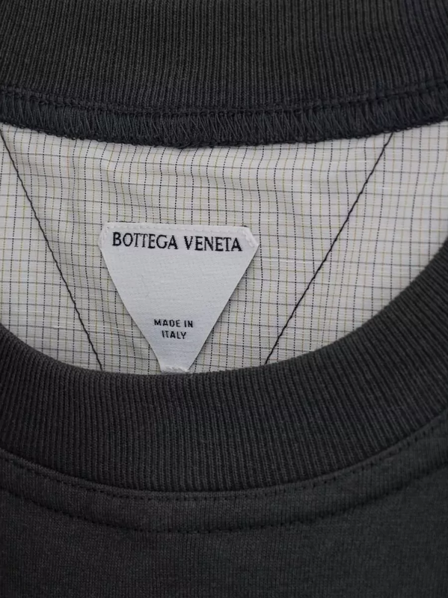 Bottega Veneta Cotton Crew-Neck Short-Sleeve T-Shirt