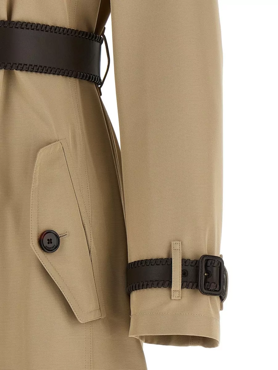 Burberry Silk Trench Coat