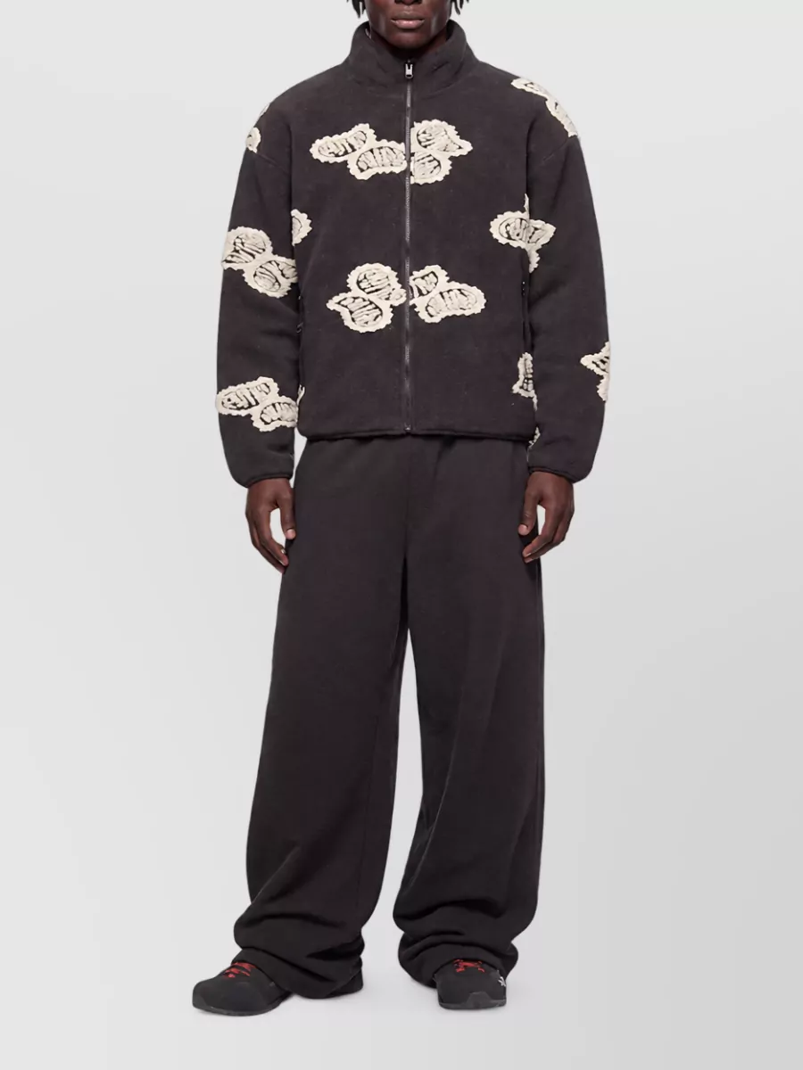 Autry Jacquard Paisley Puffer Jacket