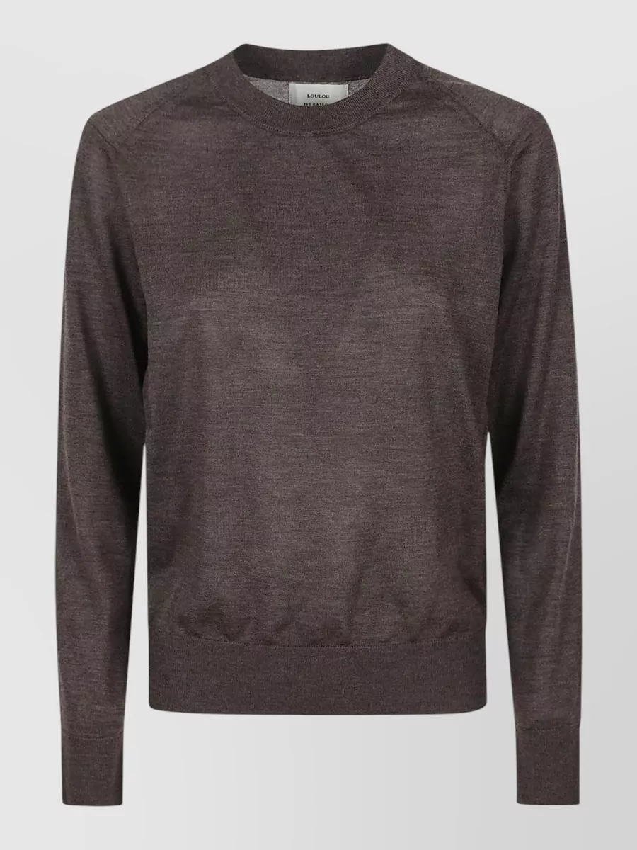 Loulou Studio Fine Crewneck Sweatshirt