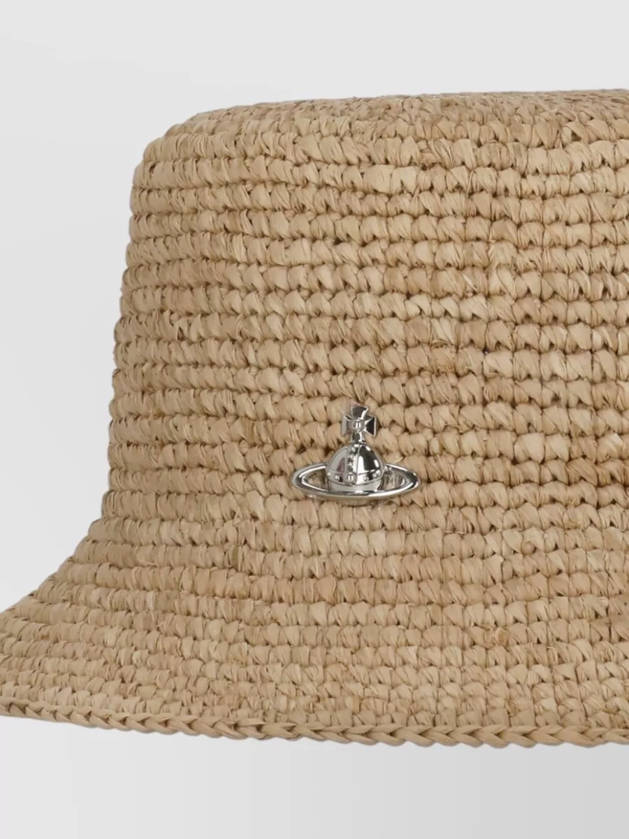 Vivienne Westwood Raffia Bucket Hat