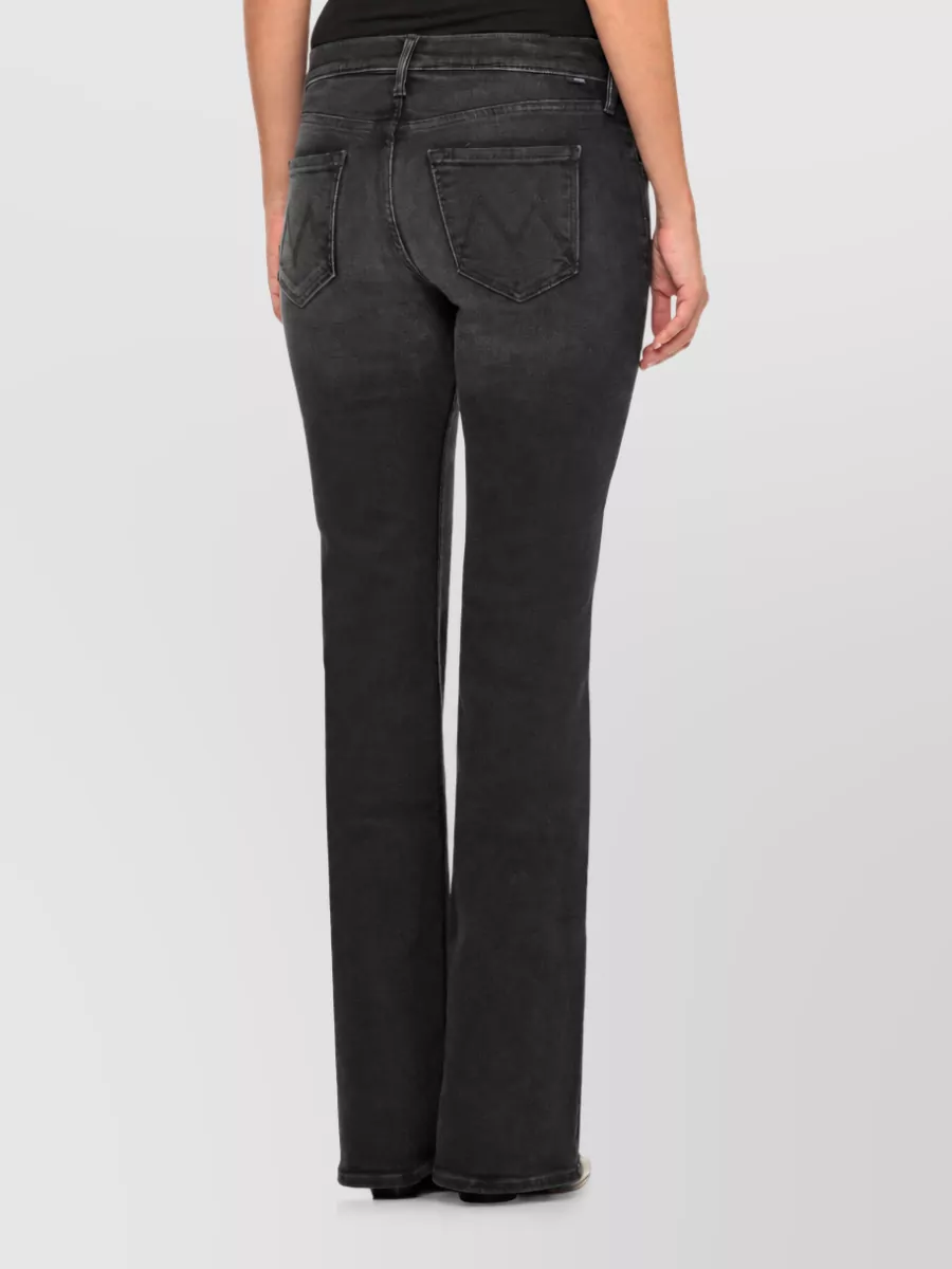 Mother Straight-Leg Denim Jeans