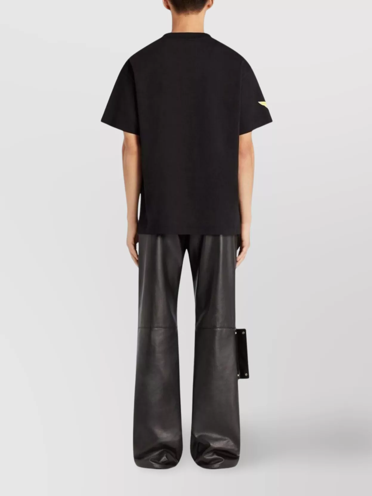 Courrèges Crew Neck Short Sleeve Straight Hem T-Shirt