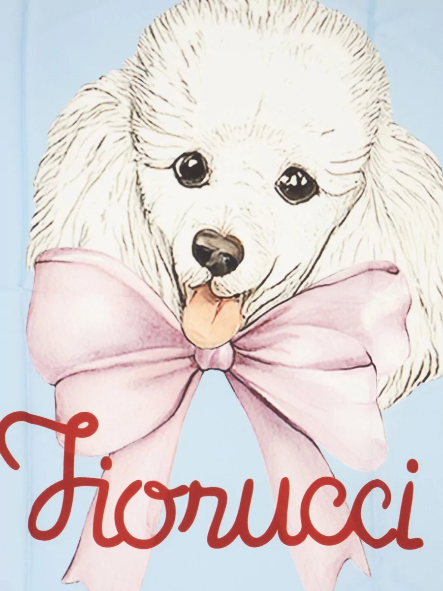 Fiorucci Printed Silk Blend Scarf