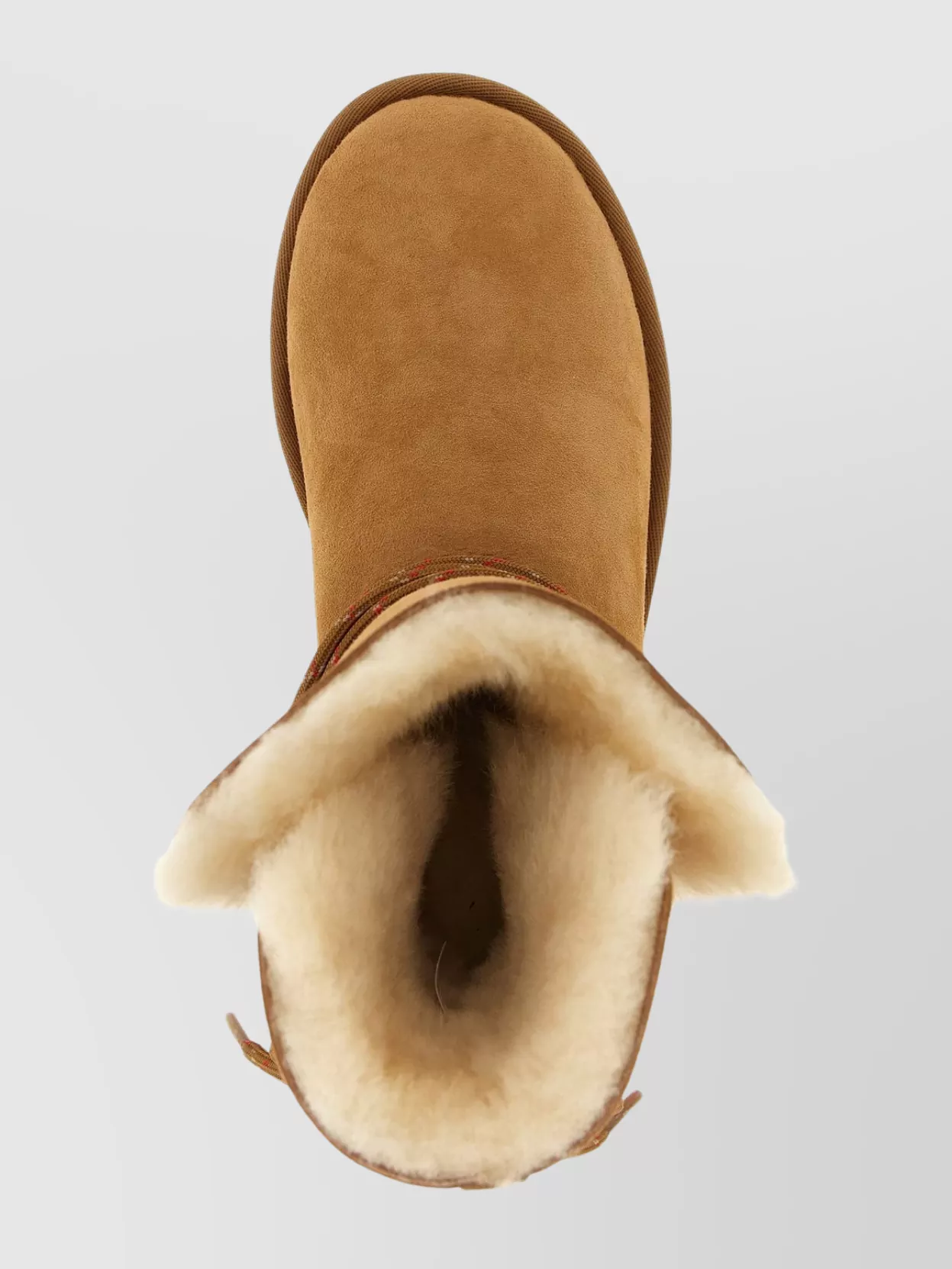 Ugg Ankle Boot With Lace Detail And Rubber Sole
