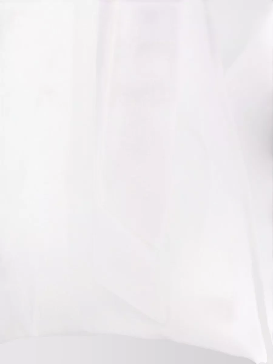 Alysi Cotton V-Neck Asymmetric Bow Blouse