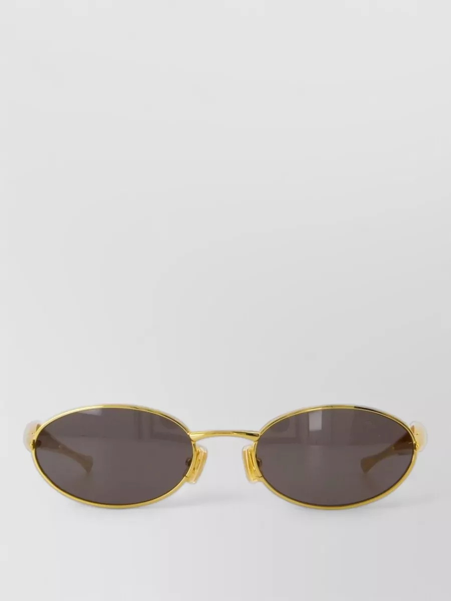 Bottega Veneta metal round sunglasses
