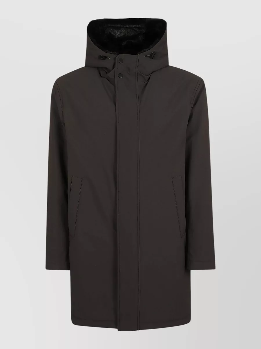 Herno hooded puffer jacket