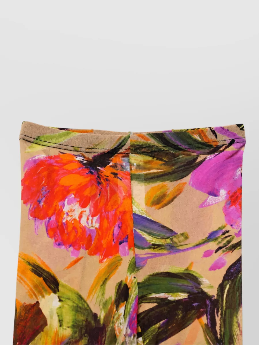 Dolce&Gabbana Floral Print Sheer Tights