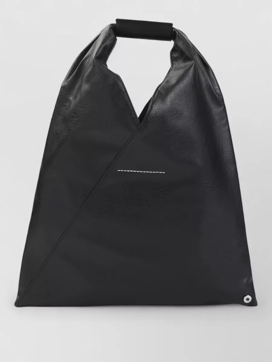 Mm6 Maison Margiela japanese small faux leather tote bag
