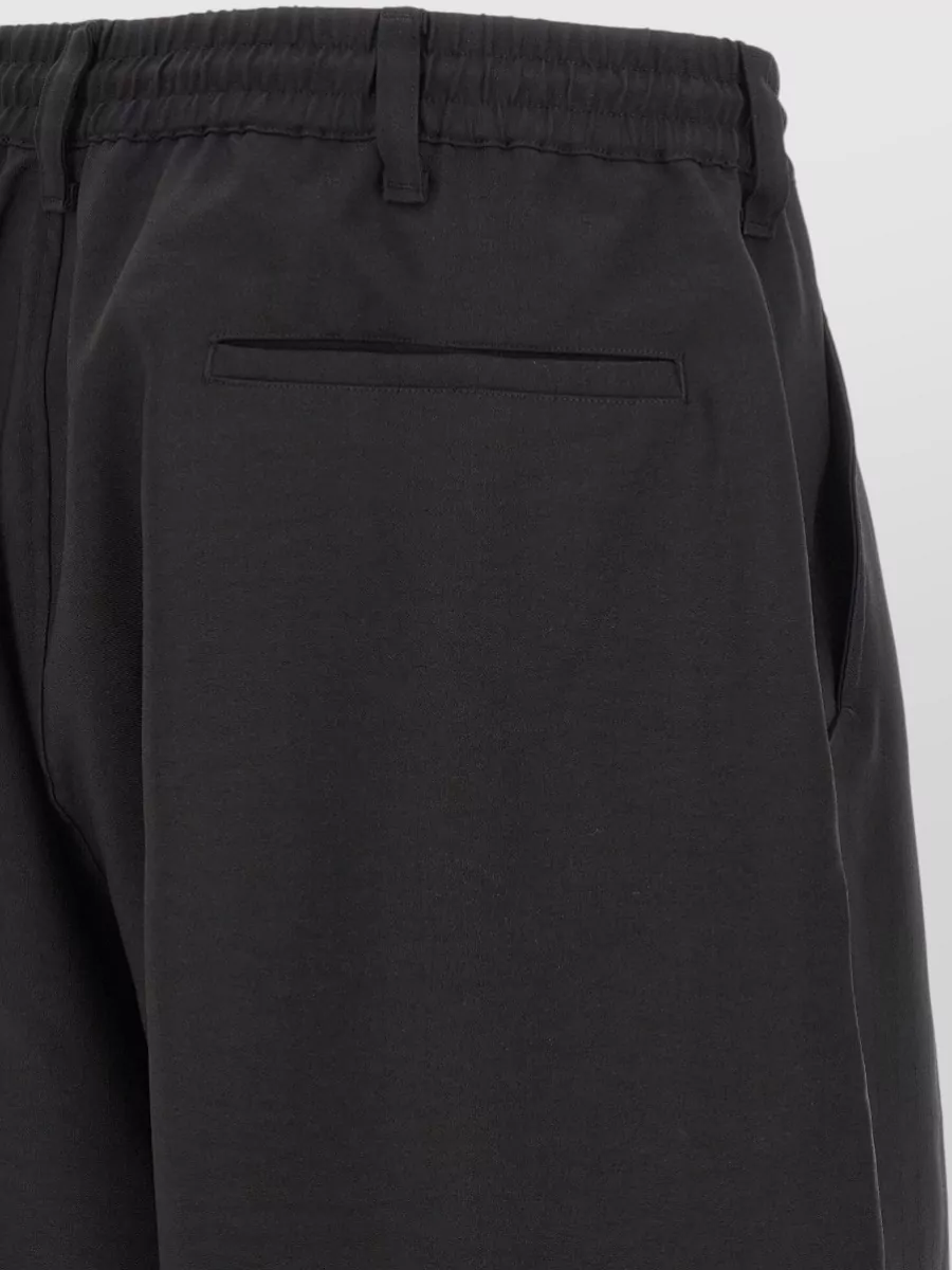 Y-3 Sport Uniform Cargo Shorts Belt Loops Pockets