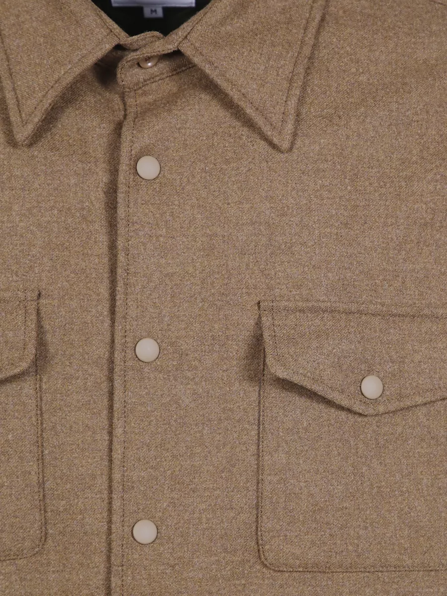 Aspesi Virgin Wool Shirt Jacket