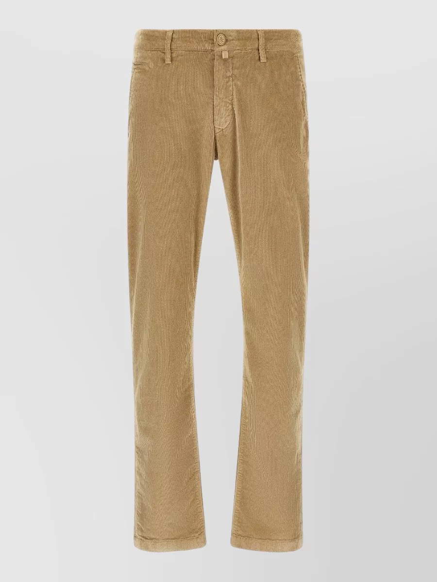 Jacob Cohen corduroy low-rise tapered chinos