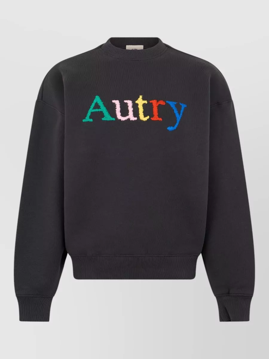 Autry cotton crew neck sweatshirt
