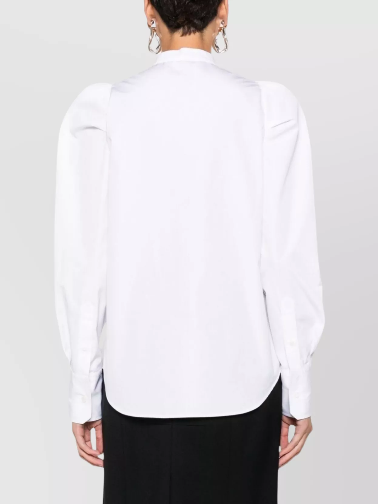 Alexander Mcqueen Long Sleeve Top Puff Shoulders