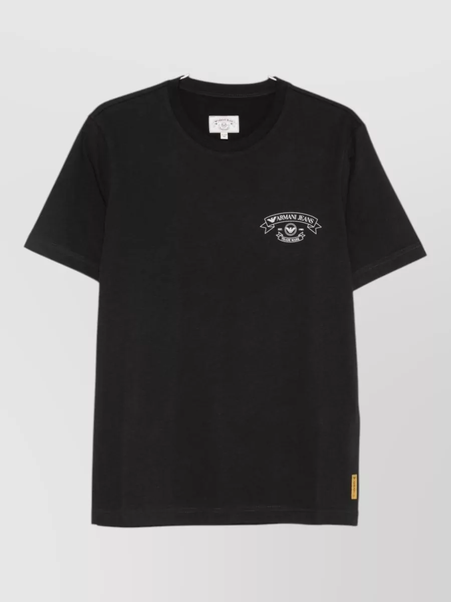 Emporio Armani logo cotton t-shirt