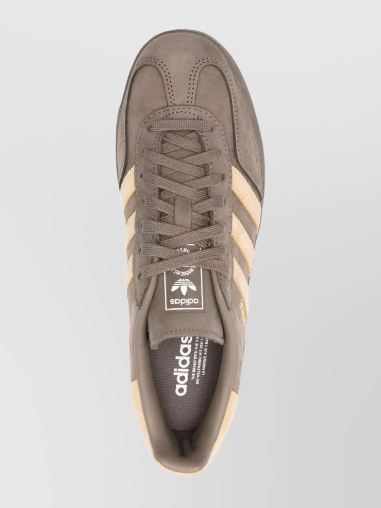 Adidas Indoor Sneakers Featuring Contrast Stripes