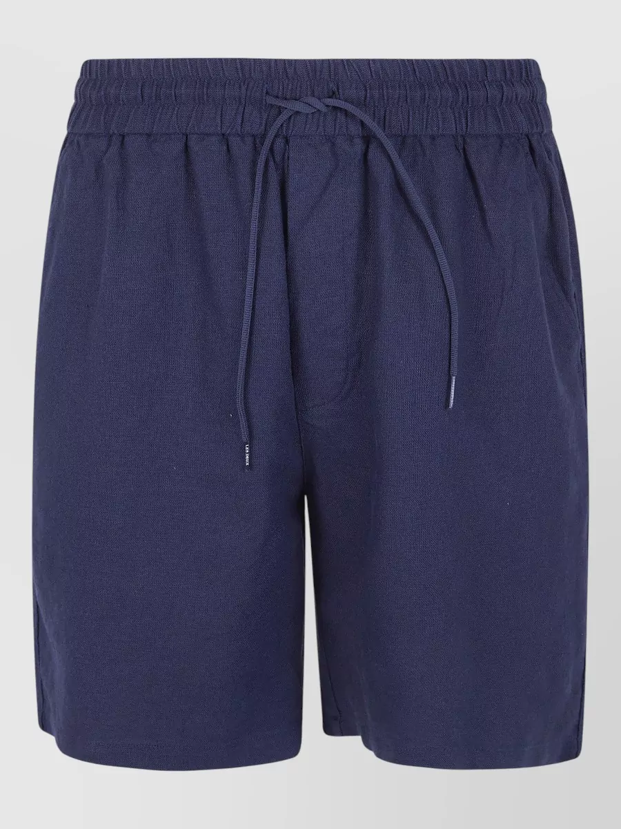 Les Deux linen swim shorts