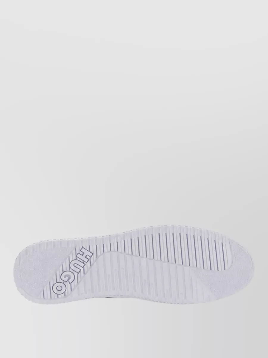 Hugo Leather Lace-Up Sneakers