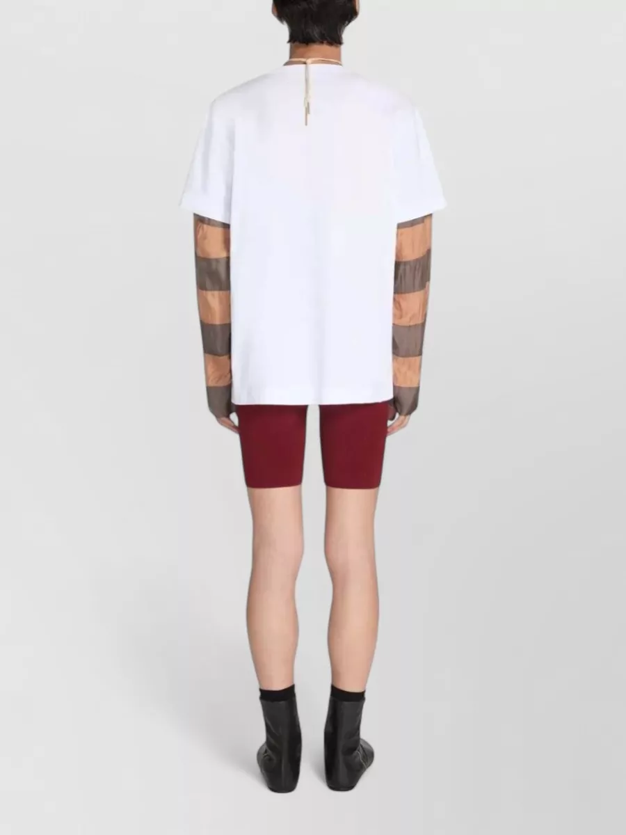 Dries Van Noten Layered Long Sleeve Block Design T Shirt