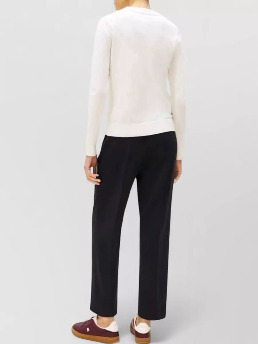 Tommy Hilfiger Fine-Knit Cotton Long-Sleeve Sweatshirt