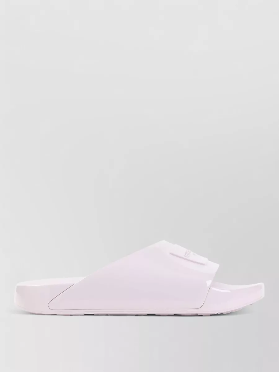 Givenchy Glossy Logo Strap Slides