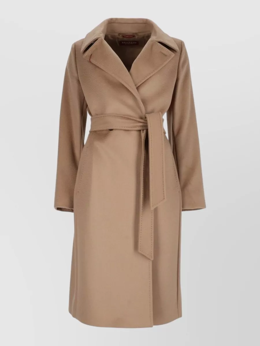 Max Mara wool belted coat