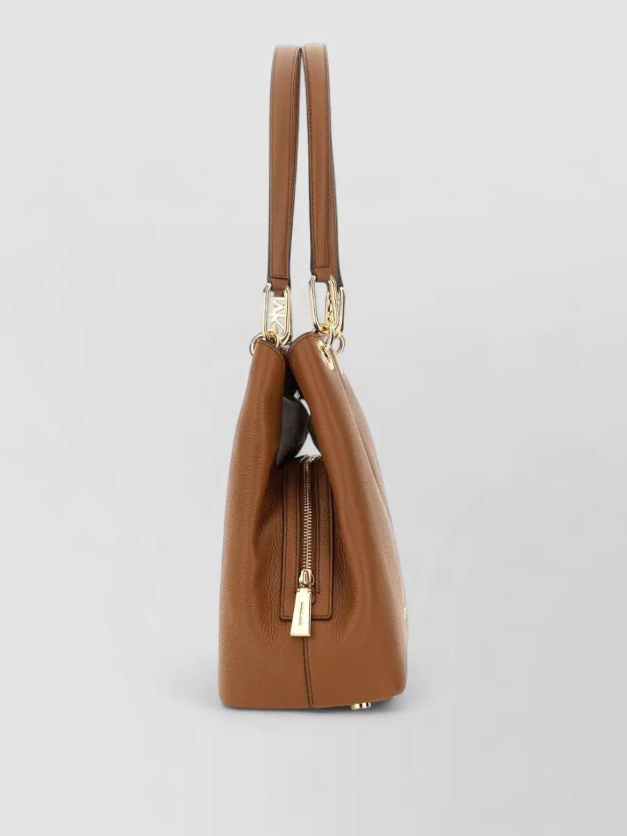 Michael Kors Kensington Shoulder Bag Gold Tone Hardware