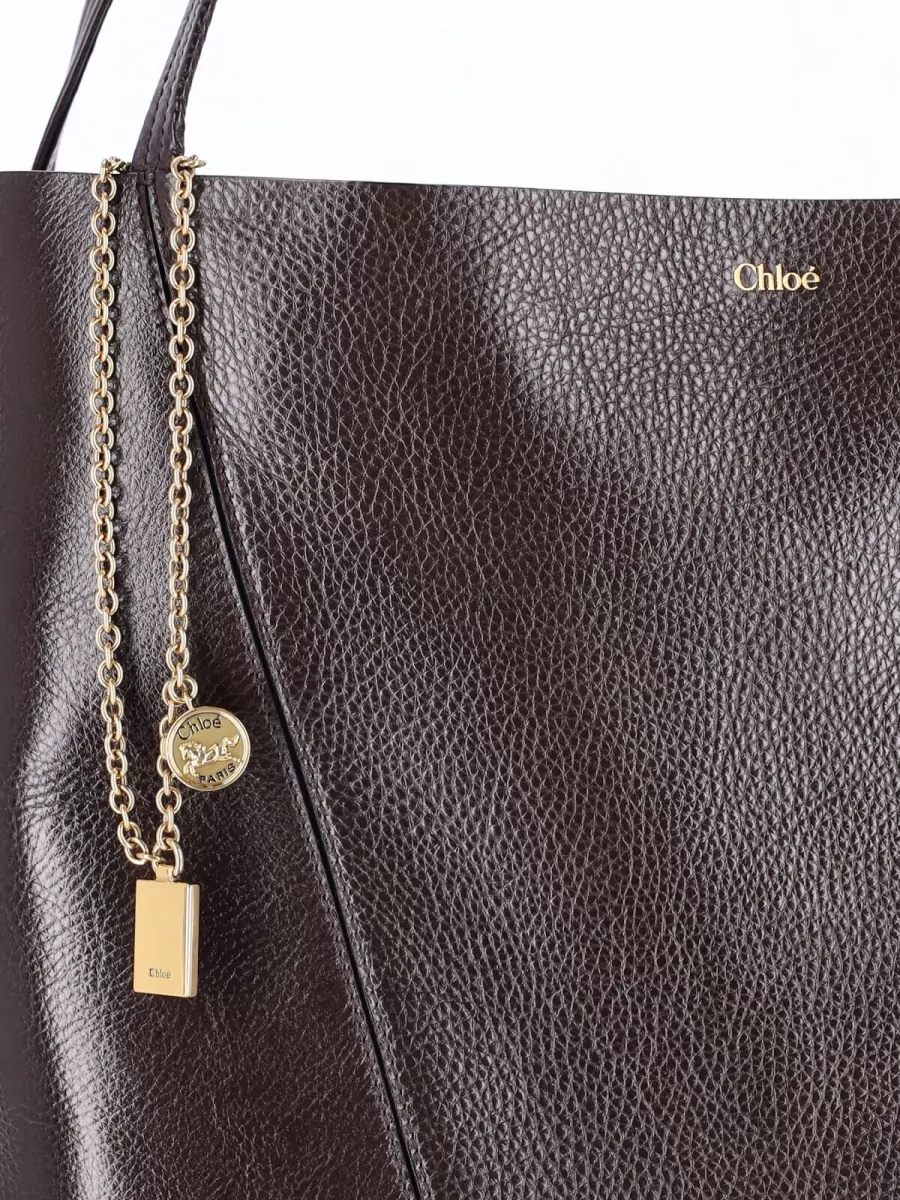 Chloé Shopper Leather Tote Bag