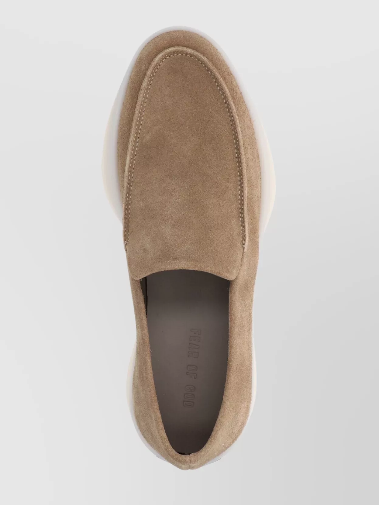 Fear Of God Loafers With Round Toe And Suede Upper