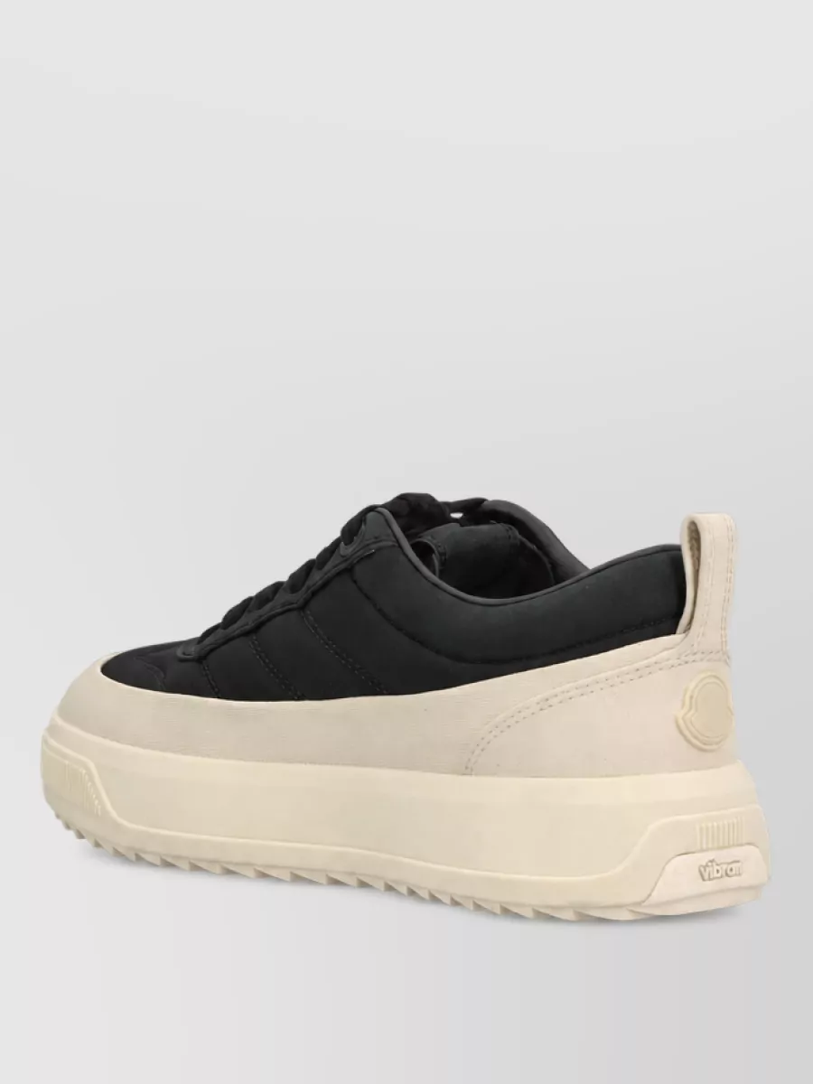 Moncler Leather Low-Top Sneakers