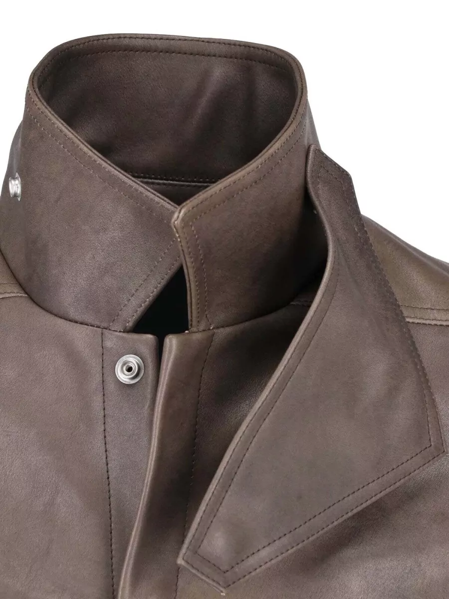 Rick Owens Leather Coat