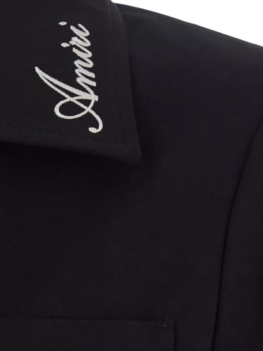 Amiri Cotton Relaxed-Fit Single-Breasted Jacket